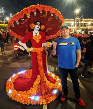 Dwayne Cameron Instagram - Celebrating Dia de los Muertos (Day of the Dead) in Mexico City 🌕👻👹💀

#diadelosmuertos #diadelosmuertos2023