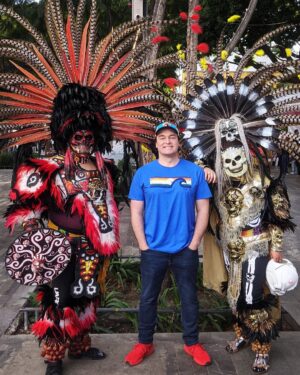 Dwayne Cameron Instagram - Mexico City 👹🔥🇲🇽🔥👹

#diadelosmuertos #diadelosmuertos2023