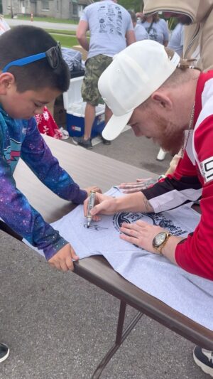 Dylan Budka Instagram - Thank you #Marion #Ohio for inviting me to a great charity!