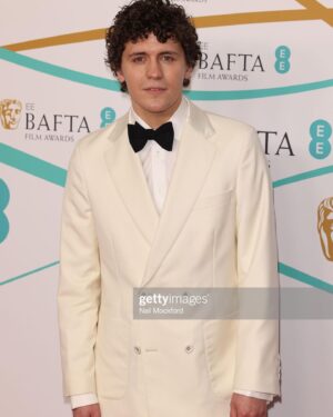Dylan Llewellyn Instagram - Thank you for having me BAFTA 
Hair by @charlieculleneducation 
Styled by @styledbysrh 
Suit, @officinegenerale
Tie, @lecolonel_official
Cufflinks, @aspinaloflondon
Ring, @bleueburnham
Shirt and shoes, #Kingsman @mrporter 
@pinnaclepruk