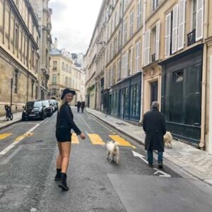Dylan Playfair Instagram - Okay Okay… Paris you had me at “bonjour” 😍♥️ L’amour @dylanplayfair1 . Wandering around and have 3 hr cafe lunches 🫶🏻