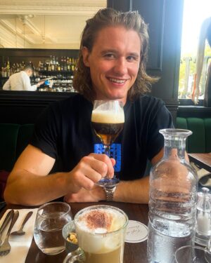 Dylan Playfair Instagram - Okay Okay… Paris you had me at “bonjour” 😍♥️ L’amour @dylanplayfair1 . Wandering around and have 3 hr cafe lunches 🫶🏻