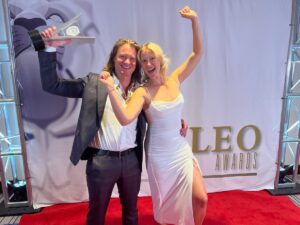 Dylan Playfair Instagram - Thanks to the @leoawardsbc my partner in crime @jenaraki and the incredibly talented team at @crystalmountainfilms and @mediabutton Bringing the story of @whistlefilm to life has been such a rewarding experience. Thanks to my peers for the honor of best performance by a male in a short drama. We will continue to push for this story to be told in feature form.