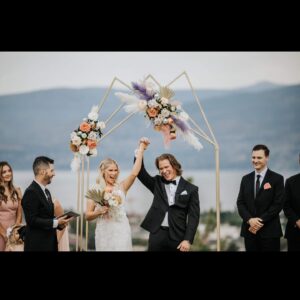 Dylan Playfair Instagram - Let’s dance ❤️ 
💒 @jenaraki 🤵‍♂️👰‍♀️