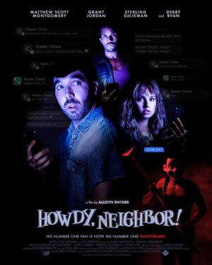 Dylan Riley Snyder Instagram - Incredibly proud to have produced  @howdyneighborthemovie, the first @watchthefootage feature film, directed by my wife @alwaysallisyn. @joeyluthman and I had a lot of fun with the “screen-life” element of the cinematography. Stay tuned for release info!