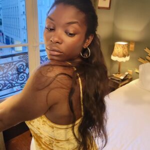 Ebonée Noel Instagram - Today, the #Algo was heavy on reminding me of how dope the month of July has been for me historically.

Even in 22' when the North Node eclipses in Scorpio were dragging me to hell... that July I went to Malta to sit by the sea (pics1-2) I went Paris to feast on beautiful things and heal my heart and take strangely beautiful sad girl selfies in Parisian bathrooms with impossibly good light (pics 3-6). 

July 21' I played August all month long(7).

Last year I flew to Poughkeepsie, found the kind of flock you escape a storm with (8) AND went to Renaissance with my best friend to get my whole life blessed. (9)

This July, for the first time, I'll perform in the land of my parents' and grandparents' births...and if you knew anything about Guyanese crowds, you'd be nervous for me too👀

I'mma take today's trip through July memories past as a sign of good things to come, though. And screw some courage to the sticking place... It's July, I can't fail😉