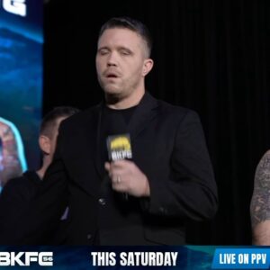 Eddie Alvarez Instagram - TOMORROW WE CROWN THE KING OF VIOLENCE 👑

[ #BKFC56 | TOMORROW NIGHT | Watch on PPV ]
