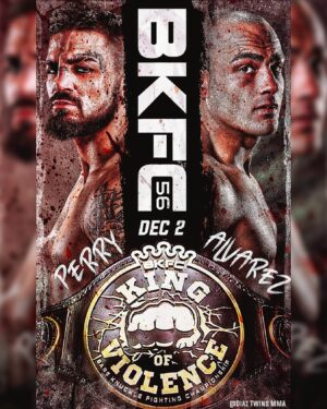 Eddie Alvarez Instagram - King of Violence 👑 

Tomorrow it goes down for the strap - Bare Knuckle 56 🔥🏆