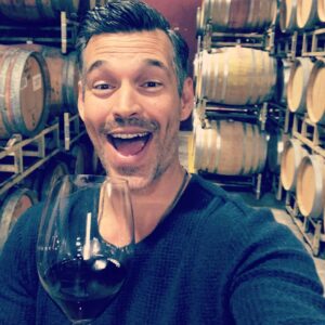Eddie Cibrian Instagram - WINE 🍷 😬 #nationalwineday #barrelroom #doeswinereallyneedaday 🤔