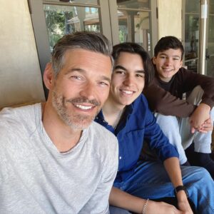 Eddie Cibrian Instagram - Grateful to be their Dad 💛💛 I learned from the best 💛 #HappyFathersday