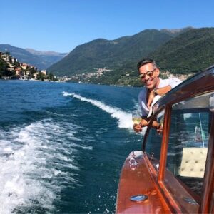 Eddie Cibrian Instagram - Salute 🥂#vitadellago and...#WTFiswrongwithmyrighthand 🧐🤷‍♂️