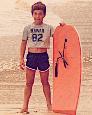 Eddie Cibrian Instagram - About to crush pipeline 🌊 like I crushed the half top and short shorts. #tbt #summerof82 #eyeofthetiger #number1song #aloha🤙