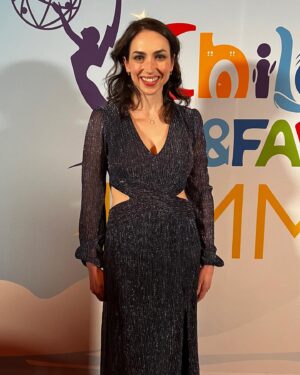 Eden Riegel Instagram - About last night! I’m delighted to share pretty photos from the first inaugural #childrensemmys! I was nominated for voice direction on the fabulous, froggy series #Amphibia - which was my first real voice directing gig! I’m so proud to have been a part of this special show, created by @radrappy, who is as kind as he is brilliant. I didn’t take home the trophy, but the experience was the real prize. And the people I got to collaborate with have changed me forever. I didn’t get to make a speech, but if I had I would have said that Matt’s belief in me helped me develop my voice and grow as an artist. He’s an incredible leader and a visionary talent, and I can’t wait to see what he cooks up next!

I was so proud to be recognized in the same category as @dangkristireed. She’s a director from whose work I’ve learned so much. I’m so glad she took home this deserved award - just wish she could have won for both of the shows for which she was nominated. She’s that good! 

Also did my best to avoid any of the respiratory illnesses wreaking havoc in our emergency rooms right now. Shameful that NATAS did not require masks or testing. Fingers crossed we don’t have a superspreader on our hands. Congrats to the winners and hope you all only came home with a gorgeous statuette, not and infectious disease!