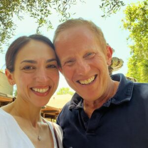 Eden Riegel Instagram - A year of selfies with my sweetie to celebrate the day of his birth! This year has been a toughie. Like, yikes! Sometimes it felt like we were just surviving, and barely at that. But new challenges meant seeing him rise to the occasion and step up for our family again and again. He just keeps finding new ways to make me fall in love with him. Our partnership means we’re never alone facing obstacles, difficulties are more tolerable because they are shared, we have each other to take on burdens when one of us doesn’t feel strong enough. This year I asked Andrew to be funny and silly and let his wit shine even when I’m sad — maybe especially when I’m sad — and he’s found the strength to do it, because I asked. His ability to stay buoyant in hard times is what makes him the backbone of our family. His sense of humor is our secret weapon. There’s no one else on earth I can imagine walking through this life with. It just wouldn’t be this good. Please join me in wishing this wonderful, deserving person a very happy birthday!