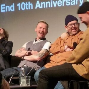Edgar Wright Instagram - What a fantastic night at BFI Southbank with two packed screenings of #TheWorldsEnd for its 10th anniversary. So lovely to be onstage with @simonpegg @friedgold and Eddie Marsan, and bonus fight choreographer @damienwalters. Thanks too for @ctah1976’s expert moderating and all the great staff at the @britishfilminstitute who make this all so easy and fun. 

And, most importantly, thanks to the audiences! We had a total blast. If you were there, please leave any thoughts on the Q&A and seeing the movie again.

Love you all. Let’s boo boo x

Photos by @eamonnmc @gettyimages and also @darren_baker_photography @GEMDOLLA @LUCYS359 @lizep71.