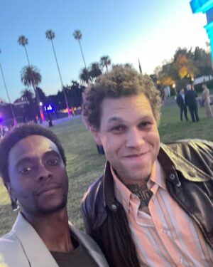 Edi Gathegi Instagram - Ronnie went back to the future with this one.