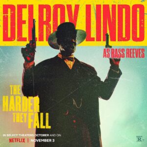 Edi Gathegi Instagram - The Harder They Fall hits theaters today. “We were there”.