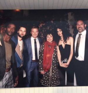 Edi Gathegi Instagram - Thanks for the memory Diego. Blacklist fam. @mozhanmarnowastaken @ryaneggold  #flashbackfriday