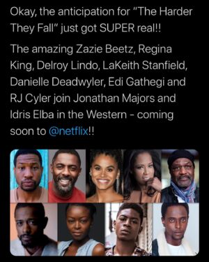 Edi Gathegi Instagram - A lil’ something’ special to brighten your day. Blessed to be making content in these times, and I know y’all readier than ready. We outchea! The. Harder. They. Fall.