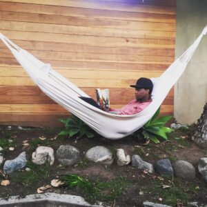 Edi Gathegi Instagram - Happy New Decade, everyone. 🎊 I’ll be chilling in the womb if you need me. 2020 finna have plenty #hammock #life