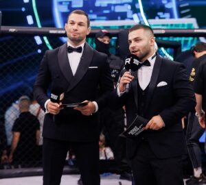 Eduard Vartanyan Instagram - Можем бороться, можем бить, можем смокинг носить😎
🔸Как Вам наша с Арменом работа  ведущими?)