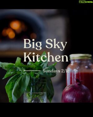 Eduardo Garcia Instagram - Pizza was the first dish I was taught to make at 15 years old @chico_hot_springs 

In this episode I teach my family how to make and celebrate pizza! 

This episode was a moment in time I will never forget. My love of wild foods, Fire cookery and cooking with family all in one bite. 

I hope you love it! 

Family Pizza Party! Episode 2 airs tomorrow on @magnolianetwork @discoveryplus 
#bigskykitchen 

📸 : @lindseymulcare 
Guests: @danimal1010 @beccaskinner @aeriel.fanuzzi #michael