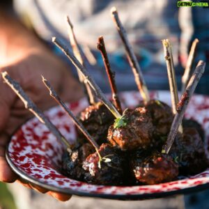 Eduardo Garcia Instagram - I am thrilled to announce that I will be the guest chef at the @out_inthefield dinner on the @northbridgerbison ranch this summer. 

The opportunity to celebrate life and share a meal with members of our community is always met with enthusiasm and joy by our team. 

Tickets are available at the link in my bio.

See you around a table, over a fire and out in a Montana field very soon. @out_inthefield @northbridgerbison @montanamex 

📸 : @northbridgerbison 
@lindseymulcare @out_inthefield