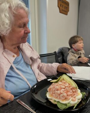 Edward Blom Instagram - Härlig lunch på @olandsfiskarn