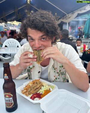 Edward Bluemel Instagram - for those wondering we dealt with our one designated holiday argument quickly and efficiently