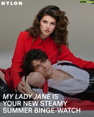 Edward Bluemel Instagram - This summer, we’re outside — except when there’s a hot new epic tale of true love to obsess over. Prime Video’s ‘My Lady Jane’ arrives today as a rock ‘n’ roll reimagining of Lady Jane Grey’s life, with way more steamy romance and action (and much less beheading).

In an exclusive shoot for NYLON, @emily_bader — who plays the Lady Jane Grey like a whip-smart combination of Elizabeth Bennet and Blondie - momentarily steps out of costume with her onscreen love interest @edwardbluemel. “We’re taking one of history’s most tragic heroines and letting her have a daring, fierce chance to have her own story,” Bader says. “Every woman in history that was used as a pawn deserves to have a fun rom-com written about her.“ Here, see exclusive images of the two co-stars.

📸 @hunterabrams