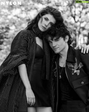 Edward Bluemel Instagram - This summer, we’re outside — except when there’s a hot new epic tale of true love to obsess over. Prime Video’s ‘My Lady Jane’ arrives today as a rock ‘n’ roll reimagining of Lady Jane Grey’s life, with way more steamy romance and action (and much less beheading).

In an exclusive shoot for NYLON, @emily_bader — who plays the Lady Jane Grey like a whip-smart combination of Elizabeth Bennet and Blondie - momentarily steps out of costume with her onscreen love interest @edwardbluemel. “We’re taking one of history’s most tragic heroines and letting her have a daring, fierce chance to have her own story,” Bader says. “Every woman in history that was used as a pawn deserves to have a fun rom-com written about her.“ Here, see exclusive images of the two co-stars.

📸 @hunterabrams