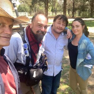 Edward Furlong Instagram - Having a great time with cast and crew in Dallas Texas shooting. Charlie’s Horse