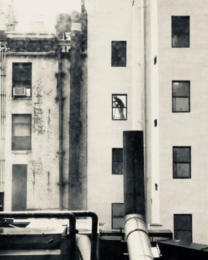 Edward Norton Instagram - Looked out my production office window today and saw this moment coming together.