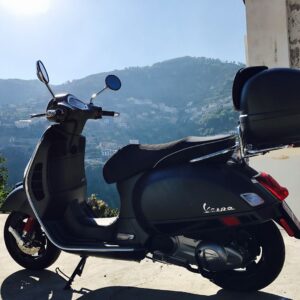 Edward Norton Instagram - My friends Giuseppe Palumbo & his wife Nunzia, the unofficial Prince of Ravello and Princess of Amalfi, embody everything I love about Italian people and culture. And they look better on a hot red Vespa 946 than any couple in history. We tailed them on the GTS Super and got to be part of their Italian postcard life for a day. Many thanks to our friends at Piaggio for the loan of the bikes. Such a blast.