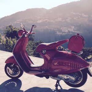 Edward Norton Instagram - My friends Giuseppe Palumbo & his wife Nunzia, the unofficial Prince of Ravello and Princess of Amalfi, embody everything I love about Italian people and culture. And they look better on a hot red Vespa 946 than any couple in history. We tailed them on the GTS Super and got to be part of their Italian postcard life for a day. Many thanks to our friends at Piaggio for the loan of the bikes. Such a blast.