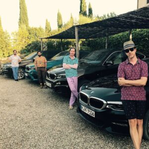 Edward Norton Instagram - When we made 'Moonrise Kingdom', Wes, Roman, Jason, Bill Murray and I all shared a big old house in Newport. It was about as fun as it gets. Like making home movies with your friends in middle school, except it ends up Opening Night at Cannes. We didn't want it to end so after the premiere we went to Italy for a hang and we've kept it up. 'Grand Budapest' got handed out for a read the first summer and 'Isle of Dogs' was outlined the next. Bill wasn't with us this summer but we wore his #WilliamMurrayGolf shirts to infuse the idyll with his spirit of fun. And #BMW loaned us incredible rides to get the growing families over the dusty bumpy Tuscan roads to gelato at the town on the hill. If I had to get stranded with a group on an island, I could make it work with these cats.