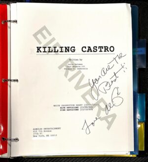 Eif Rivera Instagram - Last post of the year & what a year it’s been. Up,Down,Up. A little BTS of the Process. Cover Page - Al Pacino signature on my script. 2nd page, Entire cast. Much love for everyone. Happy Holidays.  #grateful 🎥🎬🚦