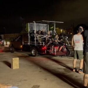 Eif Rivera Instagram - This how we roll on set. Gotta love Charles. @russoulhornsby 😎 BTS @bmfstarz @tvsrandyhuggins @heather_zuhlke