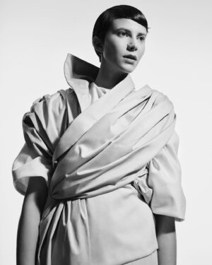 Eili Harboe Instagram - Thank you @d2magasin and @lemanagement !! Wearing incredible creations by Norwegian fashion designer @othilieromberg 

Photo: @hisdal 
Styling and make-up by: @paulineoslo 
Hair: @skauglene