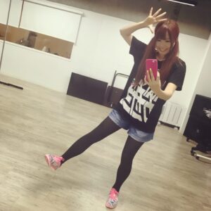 Eimi Naruse Instagram - ダンスレッスンアフターそが貴方に元気をお届け(*´∀`*)つ💓✨
#ちょっとボサッとしておるｗ
#はやぶさかがやきツアーT👚✨
#髪伸び過ぎわろすーo(*´∀`*)o！✨
#ボサノヴァってやつー！☆