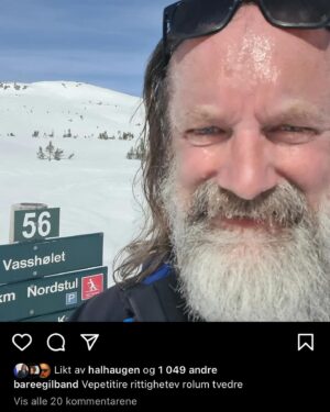 Einar Tørnquist Instagram - Tvaff denne Vasshølet-legenden på vei innovev til Vasshølet.