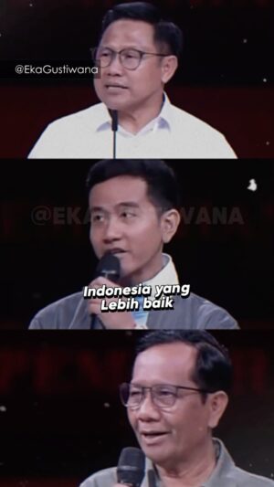 Eka Gustiwana Instagram - Janji-janji cawapres 
.
(fullnya 2 menit ada di youtube/tiktok, reels maksimal hanya 90 detik)