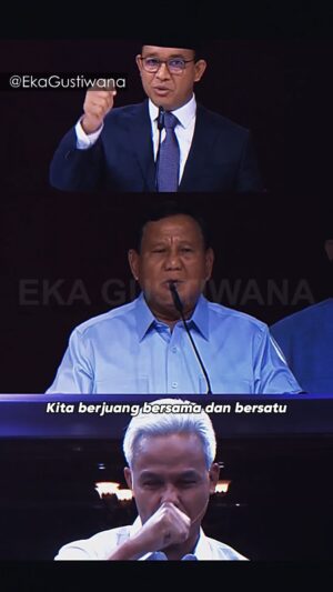 Eka Gustiwana Instagram - janji janji capres dalam tiga menit