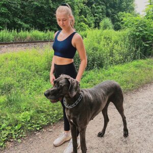 Ekaterina Samsonov Instagram - Kat and dog