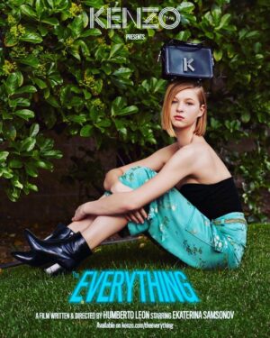 Ekaterina Samsonov Instagram - It’s tough to be a teenager. Romance issues. Budding sexuality. Unfortunate haircuts. And don’t forget the perpetual angst and striving to be cool. These issues are all present in “The EVERYTHING”, a film written and directed by Humberto Leon (@humberto) for the #KENZOFW18 collection. 
Starring: @alexandrashipppp – @sashafro – @ekatsamsonov – @jayrellis – @millajovovich – @kodismitmcphee - Very special appearance by @morereginahalll – Introducing Zsela @leopardponysilk and Leo Reilly @leoreillyy.

#KENZOTheEverything
#HumbertoLeon 
#CarolLim 
#MillaJovovic
#ekaterinasamsonov