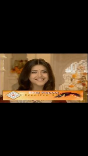Ekta Kapoor Instagram - 24 years ago a show changed my life ! This video is when it completed a year ago! Thanku @smritiiraniofficial  @ronitboseroy  @amarupadhyay_official n many others! Thanku @sameern @starplus n mavericks Raju bhai n Vipul’s bhai n anil Nagpal ! Thanku @niveditabasu @tanusridgupta !! Thanku audience !!! This video was when I was -20 years n kgs ! Oooooooooh sooooooooo tempted to get oxempicked ! 😃
