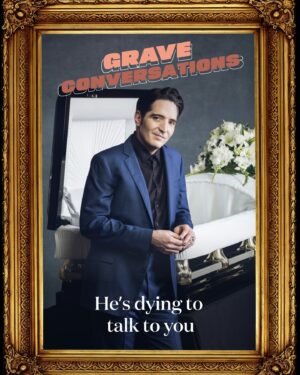 Elan Gale Instagram - in case you missed it, this morning we launched “Grave Conversations,” starring one of my favorite humans and collaborators in the whole world, David @Dastmalchian - and I’m so incredibly excited for you all to see what we’ve made. new episodes will launch on Wednesdays and it’s 100% free. please go follow @graveconversationsshow so you never miss an update. you won’t believe how hilarious and heartfelt this show can get. thank you to our partners at @titancasket whose mission to educate people about their funeral rights continues to inspire me