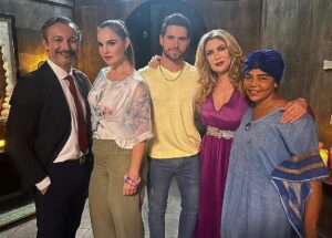 Eleazar Gómez Instagram - Muy contento de darles una probadita de esta gran producción !!! #laslloronas #cine 🎬 @aldea_estudio 
@feliciamercadoof @ap_rojo @cheddyg @vicgomezof