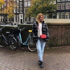 Elena Viunova Instagram - #autumnvibes🍁 in Amsterdam #amsterdam🇳🇱