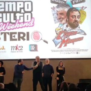 Elena de Lara Instagram - Proyectamos Codón es un Máquina ✨️✨️✨️✨️ grandes perros estos @angelcodonramos @pacofoxoficial @norberfilms